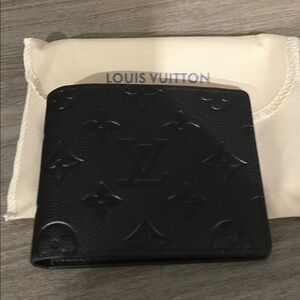 Louis Vuitton Monogram Black Card Holder
